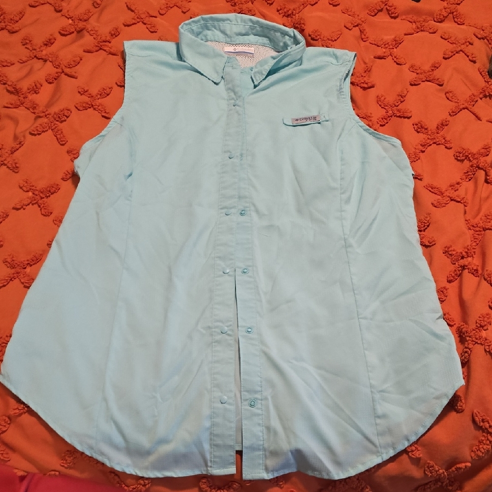 Columbia Aqua Fishing Sleeveless Top